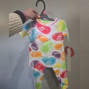 Unisex Jelly Bean Easter Pajama Set Nwt 2t